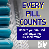 Donate your unused HIV pill